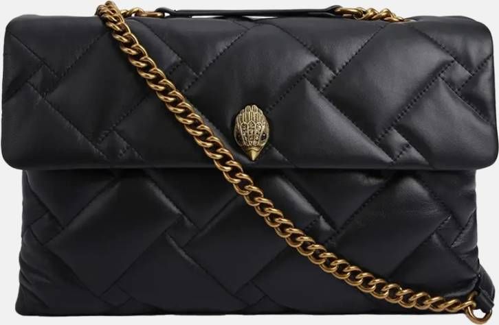Kurt Geiger Kensington Xxl quilted schoudertas met leren details