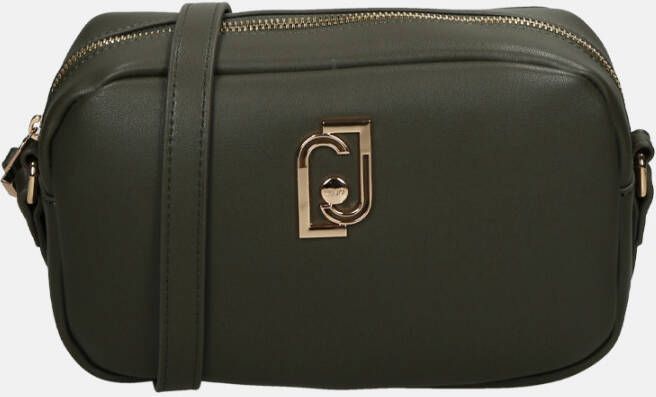 Liu Jo Shoulder bag Dhara camera case faux leather lichen B23Lj07 Af2119 , Groen, Dames