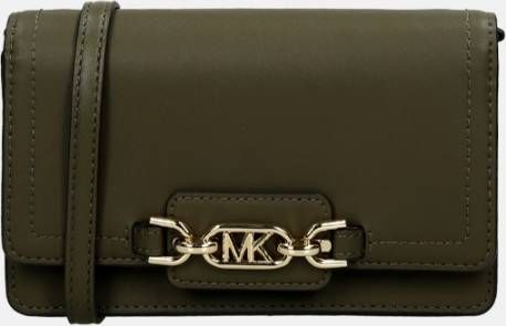 Michael Kors Heather Sm Phone Chain Crossbody olive Damestas