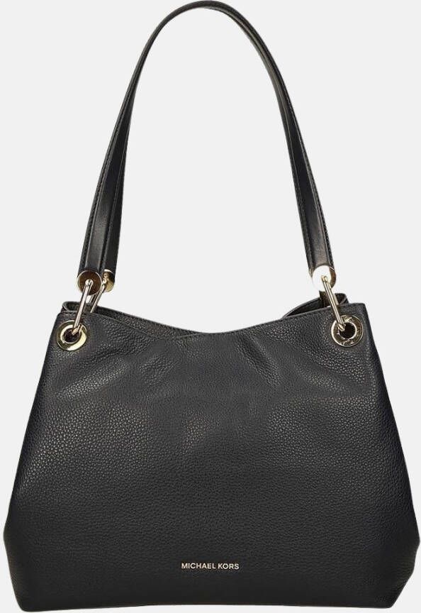 Michael Kors Raven Large schoudertas van leer