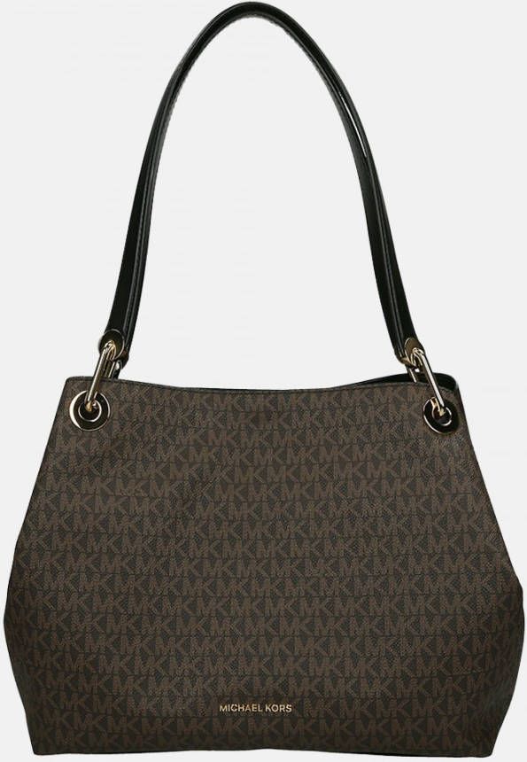 Michael Kors Raven buideltas brown black