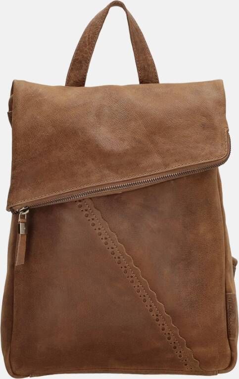 Micmacbags Marrakech rugzak M bruin