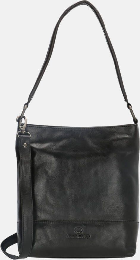 Micmacbags Porto Schoudertas zwart