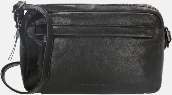 Micmacbags Porto Schoudertas zwart III Damestas