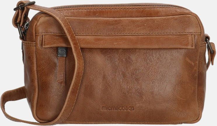 Micmacbags Porto Schoudertas bruin II Damestas