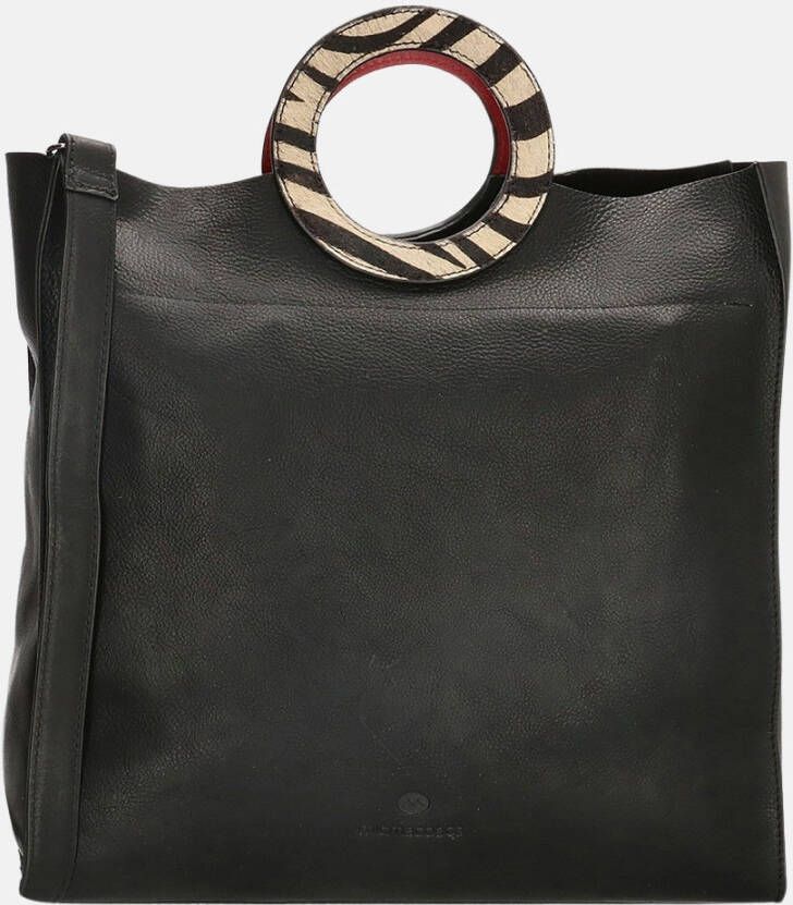 Micmacbags Wildlife handtas black