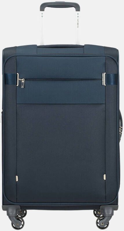 Samsonite trolley Citybeat Spinner 66 cm. Expandable donkerblauw