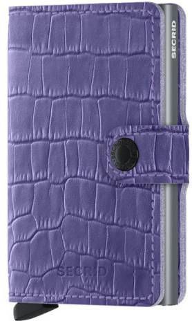 Secrid Miniwallet Portemonnee Cleo lavender Dames portemonnee
