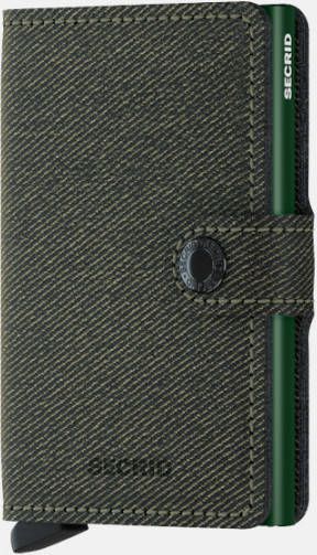Secrid Miniwallet Portemonnee Twist green Dames portemonnee