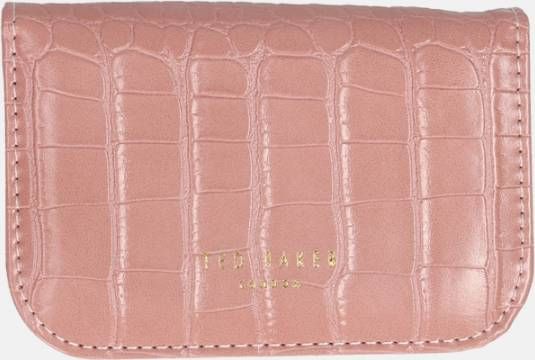Ted Baker Graaci imitation croc manicure set pink