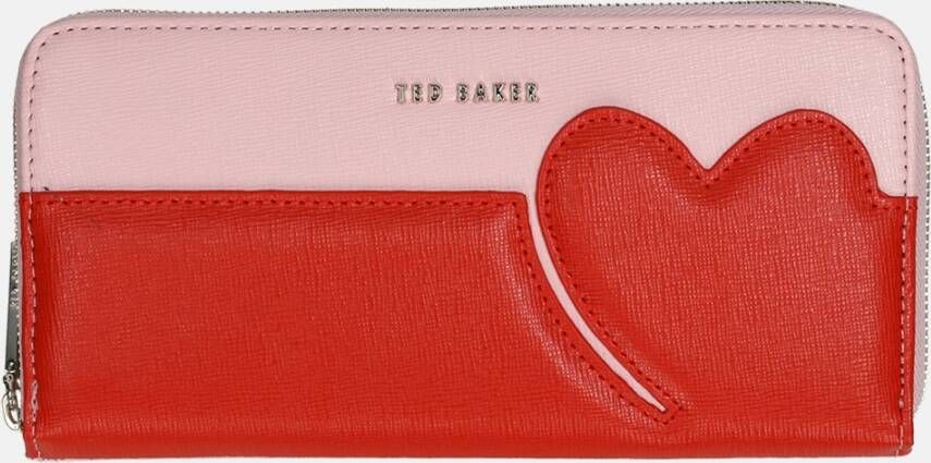 Ted Baker Hunieh ritsportemonnee pl pink