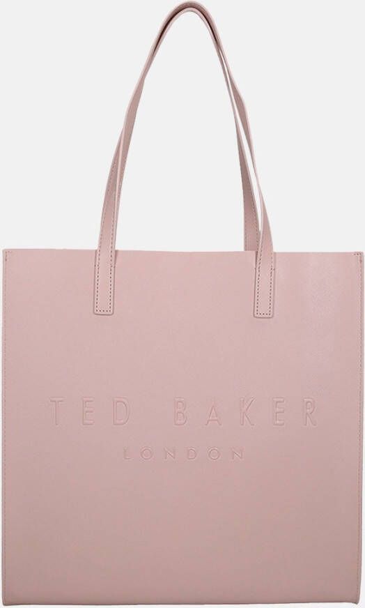Ted Baker Soocon Crosshatch Large Icon Bag , Roze, Dames