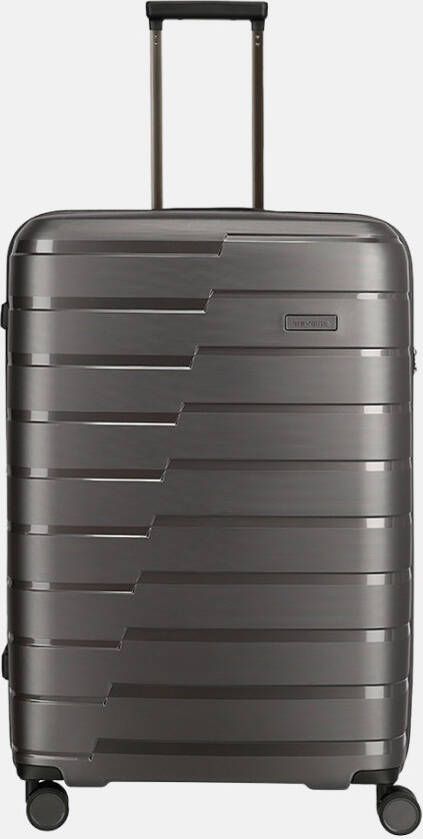 Travelite Air Base 4 Wiel Trolley L anthracite Harde Koffer