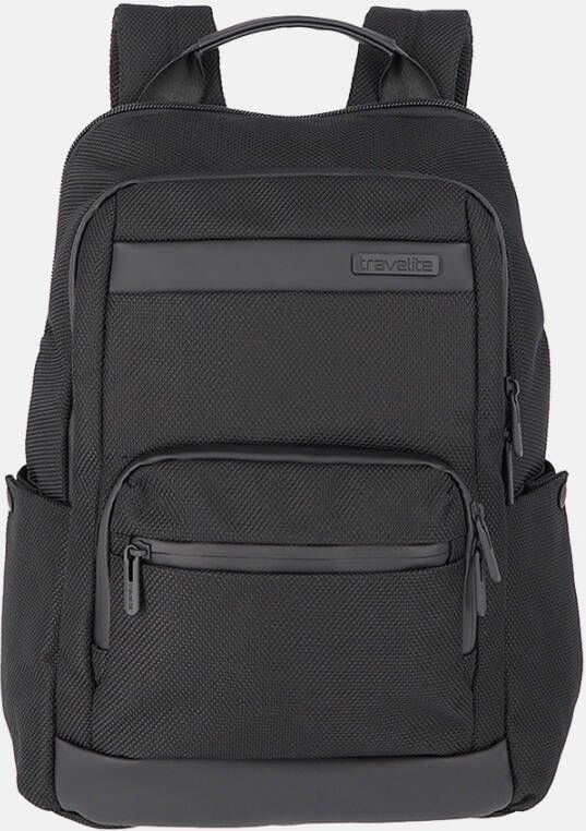 Travelite Meet Backpack Expandable black backpack