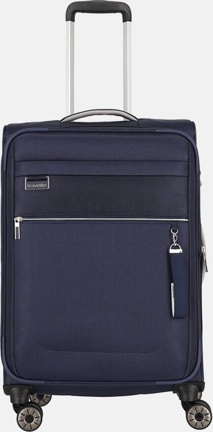 Travelite Miigo 4 Wheel Trolley M Expandable navy/outerspace Zachte koffer