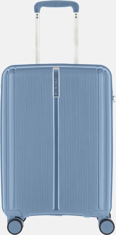 Travelite Vaka spinner koffer 55 cm bluegrey