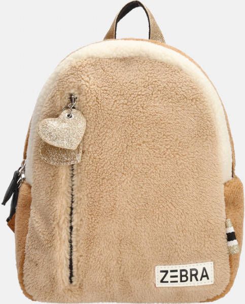 Zebra Trends Zebra Girls Rugzak S Fluffy Beige Multi