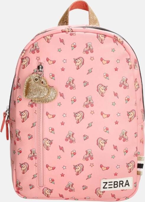 Zebra Trends Zebra Girls Rugzak M Unicorn Roze