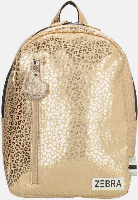 Zebra Trends Zebra Kinder Rugzak M Leopard Gold