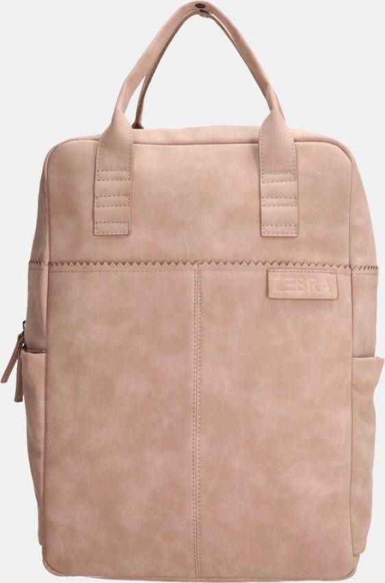 Zebra Trends laptoprugzak 15 inch lichtroze
