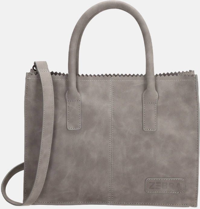 Zebra Trends Zebra Natural Bag Lisa XS Handtas Mid Grey