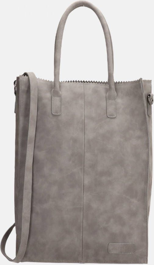 Zebra Trends Zebra Natural Bag Rosa XL Shopper Mid Grey