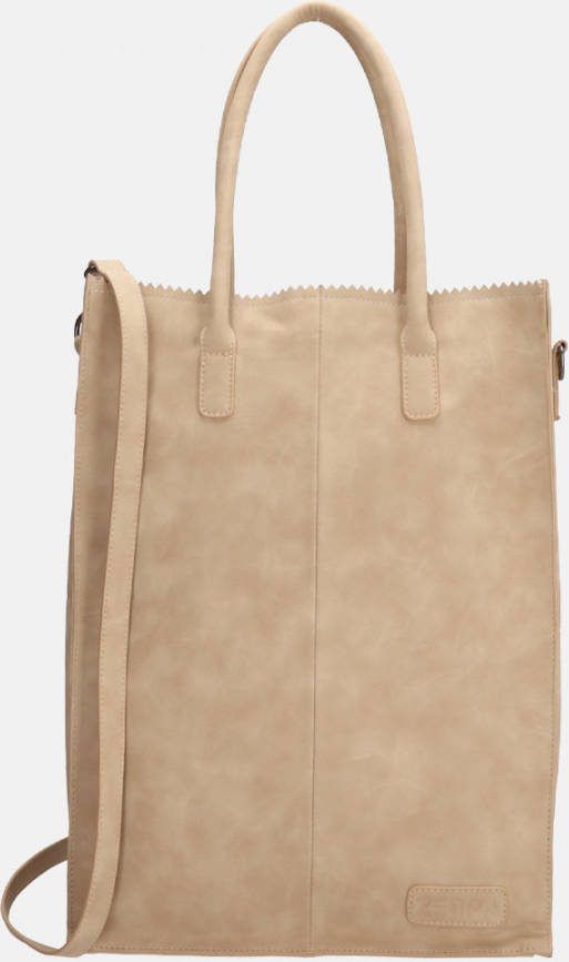 Zebra Trends Zebra Natural Bag Rosa XL Shopper Sand
