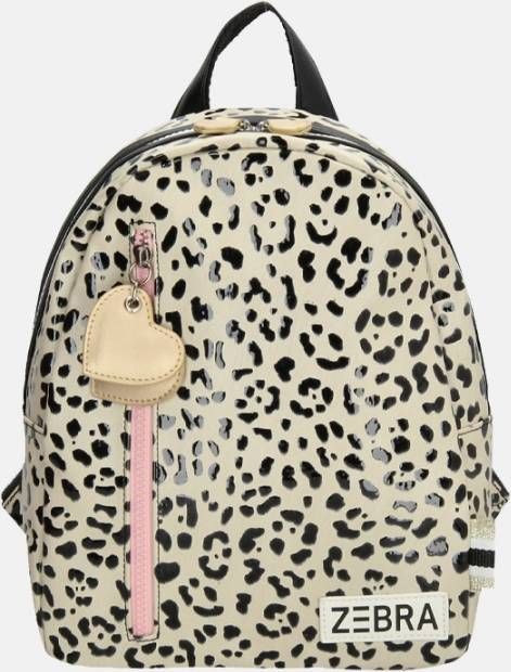 Zebra Trends Kinder Rugzak S Zebra Taupe Spot