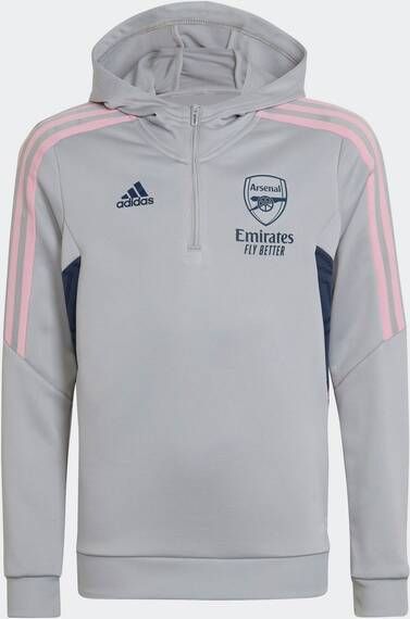 Adidas Kids adidas Arsenal Track Hoodie 2022 2023 Kids Grijs