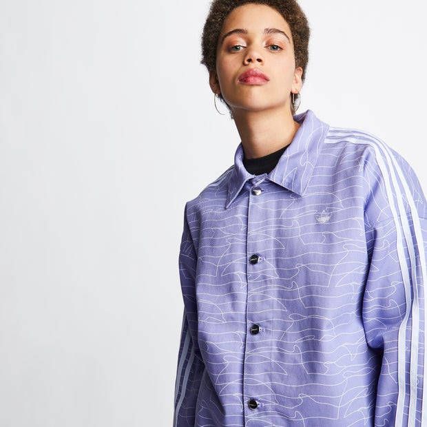 Adidas Fakten Dames Jackets Purple 100% Katoen