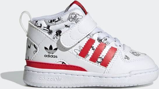 adidas Originals Disney Forum Mid 360 Schoenen Cloud White/Vivid Red/Cloud White Kind