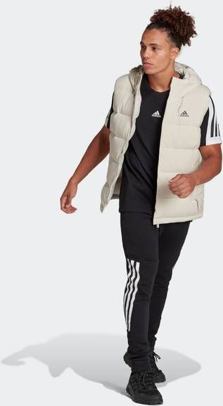 adidas Helionic Donsbodywarmer met Capuchon