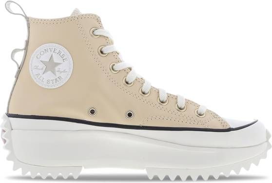 Converse Run Star Hike Dames Schoenen Beige Textil