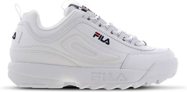 Fila Disruptor Heren Schoenen White Leer