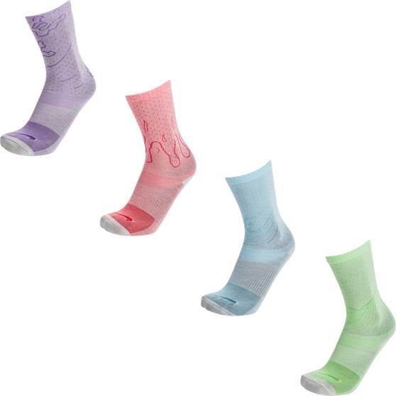 Nike Swoosh Lightweight Crew sokken voor kids (2 paar) Multi-Color