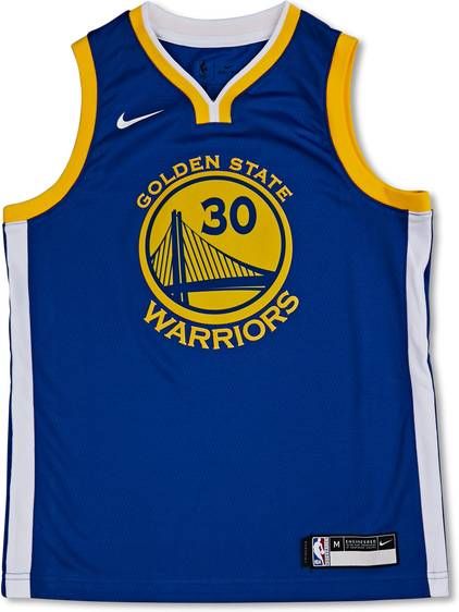 Nike NBA Icon Swingman Golden State Warriors Stephen Curry Basisschool Jerseys/Replicas