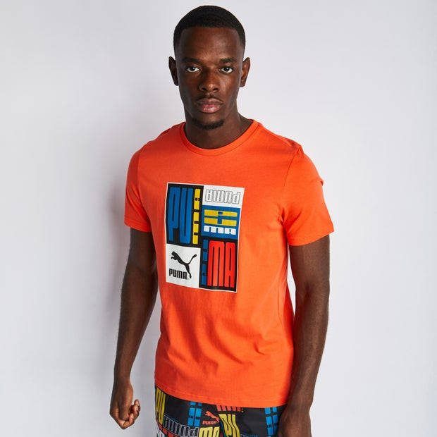 Puma All Over Print Heren T Shirts