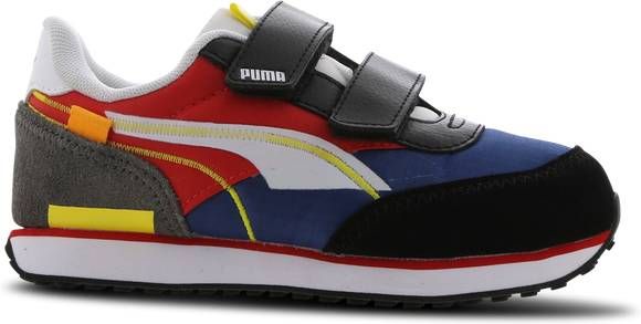 Puma Future Rider Twofold voorschools Schoenen Blue Textil, Synthetisch