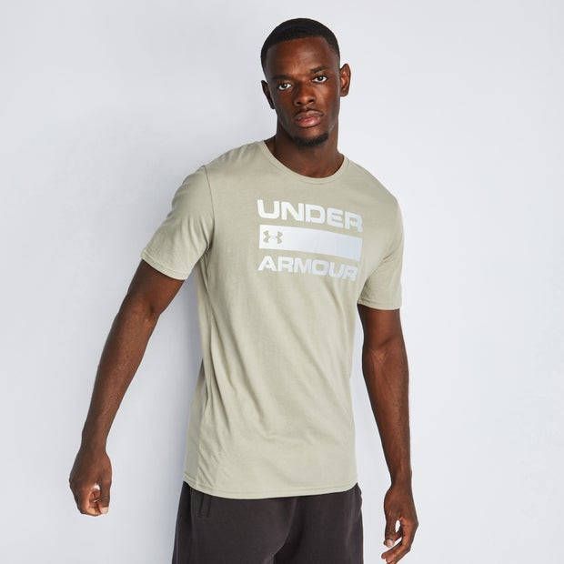 Under Armour Herenshirt UA Team Issue Wordmark met korte mouwen