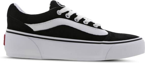 Vans Shape Ni Dames Schoenen Black Leer, Synthetisch