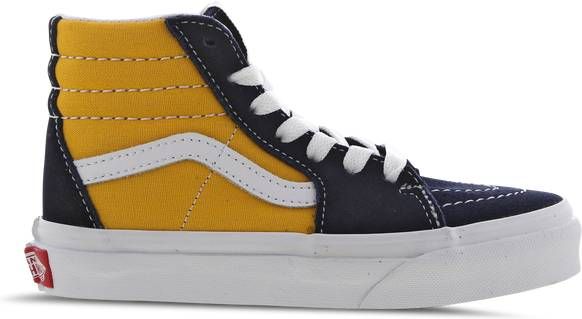 Vans Sk8 Hi voorschools Schoenen Blue Textil, Leer