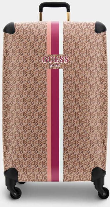 Guess Wilder Trolley Koffer G Kubus Logo