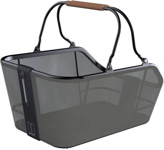 Basil fietsmand cento tech fiber nordlicht mik 22 liter Donker groen Donker groen