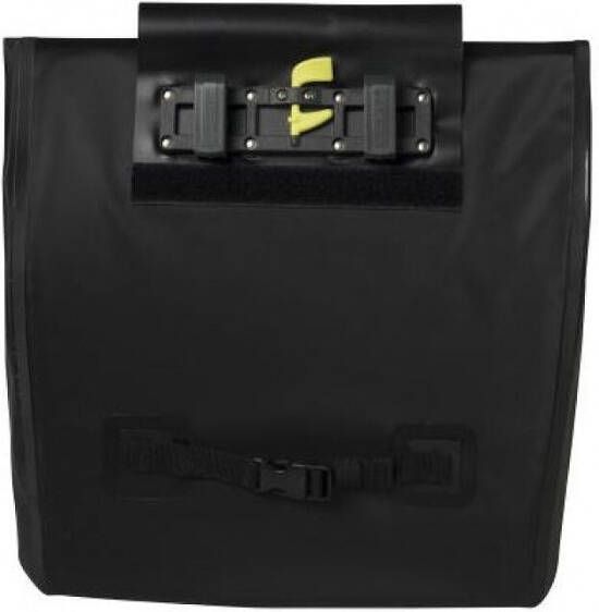 Basil fietstas urban dry shopper 20 liter Mat zwart Mat zwart