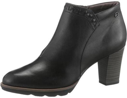 Tamaris Enkellaars Dames Zwart Tassenshoponline.nl Tamaris enkellaarsjes zwart Tassenshoponline.nl