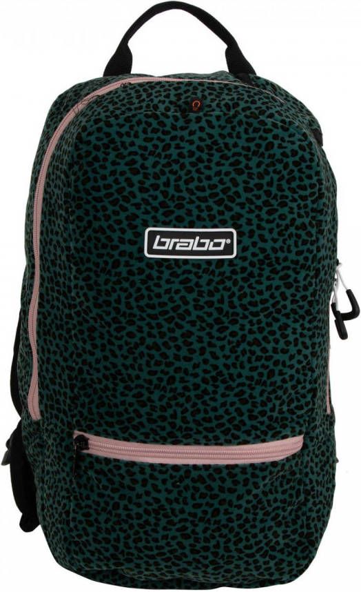 Brabo bb5300 backpack fun leopard aqua