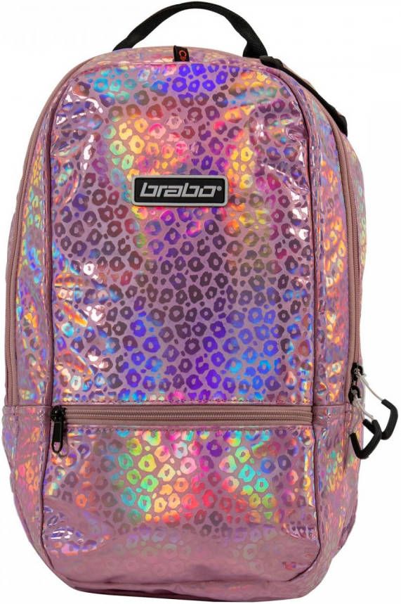 Brabo bb5300 backpack fun leopard pink
