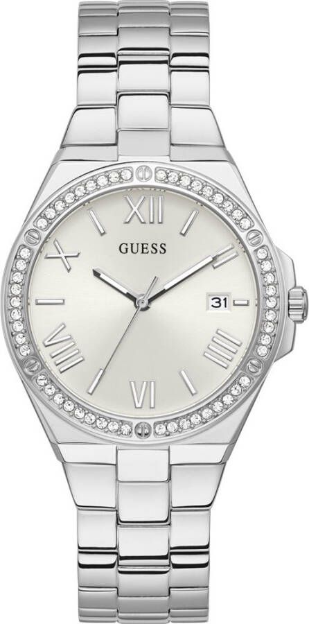 Guess Horloges Watch Harper GW0286L1 Zilverkleurig