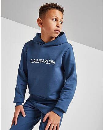 Calvin Klein Institutional Hoodie Junior Blue Kind