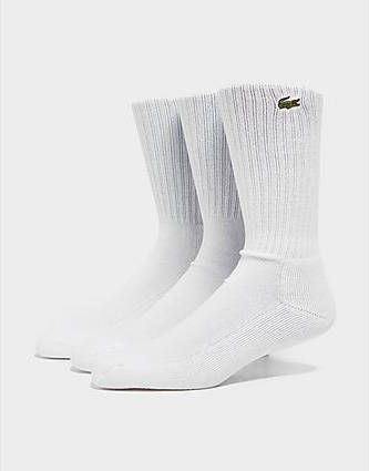 Lacoste Sport High Cut Three Pack Cotton Socks
